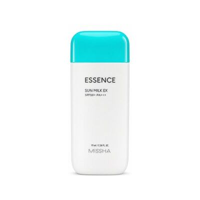 Missha All Around Safe Block Essence Sun SPF 50+ loțiune hidratantă pentru față și corp Missha All Around Safe Block Essence Sun SPF 50+ loțiune hidratantă pentru față și corp