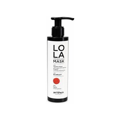 Artègo Lola Your Beauty Colour Mask mască hrănitoare cu pigmenți colorați pentru a revigora tonurile de roșu Scarlet 200 ml Artègo Lola Your Beauty Colour Mask mască hrănitoare cu pigmenți colorați pentru a revigora tonurile de roșu Scarlet 200 ml