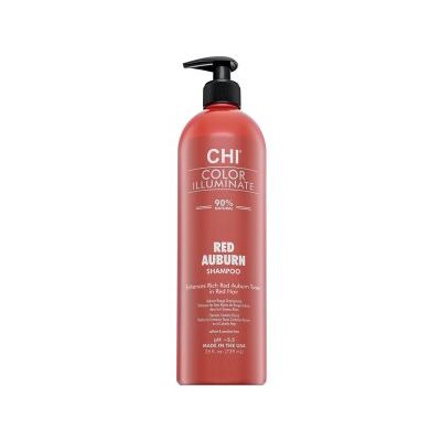 CHI Color Illuminate Red Auburn Shampoo șampon pentru strălucire pentru a revigora tonurile de roșu 739 ml CHI Color Illuminate Red Auburn Shampoo șampon pentru strălucire pentru a revigora tonurile de roșu 739 ml