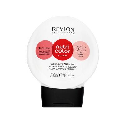 Revlon Nutri Color Filters Masca de păr roșie 600 Revlon Nutri Color Filters Masca de păr roșie 600