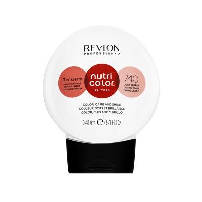 Revlon Nutri Color Filters Cupru Deschis - Masca de culoare pentru păr Revlon Nutri Color Filters Cupru Deschis - Masca de culoare pentru păr