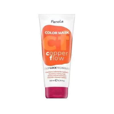 Fanola Masca de păr Flux de Cupru - Culoare vibrantă, hrănitoare & Ușor Fanola Masca de păr Flux de Cupru - Culoare vibrantă, hrănitoare & Ușor