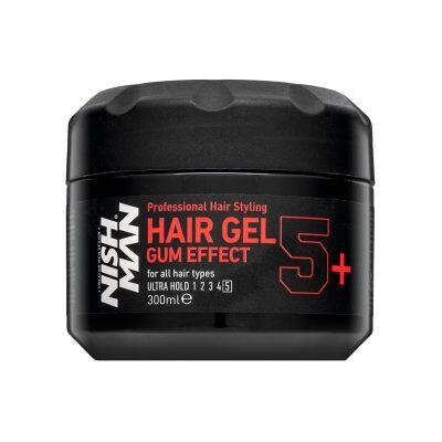 Nishman Ultra Hold Hair Gel gel de păr pentru fixare puternică 300 ml Nishman Ultra Hold Hair Gel gel de păr pentru fixare puternică 300 ml
