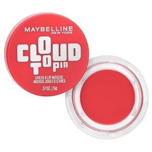 Maybelline Cloudtopia Cheek & Lip Mousse spumă multifuncțională pentru buze și față 05 Coral Illusion 5 g Maybelline Cloudtopia Cheek & Lip Mousse spumă multifuncțională pentru buze și față 05 Coral Illusion 5 g
