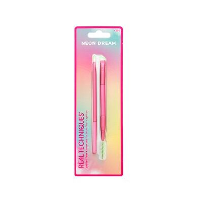 Real Techniques Neon Dream - Painted Liner + Brow Duo set perii machiaj pentru aranjarea sprâncenelor Real Techniques Neon Dream - Painted Liner + Brow Duo set perii machiaj pentru aranjarea sprâncenelor