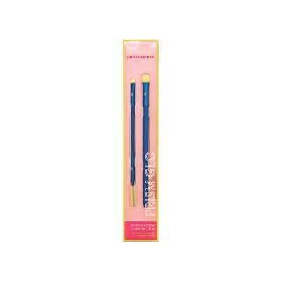 Real Techniques Prism Glo Eyeshadow + Brow Duo Eye Brush Set set de pensule pentru sprâncene Real Techniques Prism Glo Eyeshadow + Brow Duo Eye Brush Set set de pensule pentru sprâncene