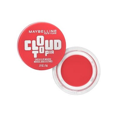 Maybelline Cloudtopia Cheek & Lip Mousse spumă multifuncțională pentru buze și față 05 Coral Illusion 5 g Maybelline Cloudtopia Cheek & Lip Mousse spumă multifuncțională pentru buze și față 05 Coral Illusion 5 g