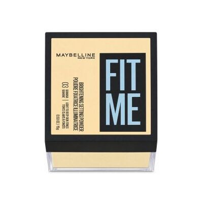 Maybelline Fit Me! Brightening Setting Powder pudră 03 15 g Maybelline Fit Me! Brightening Setting Powder pudră 03 15 g