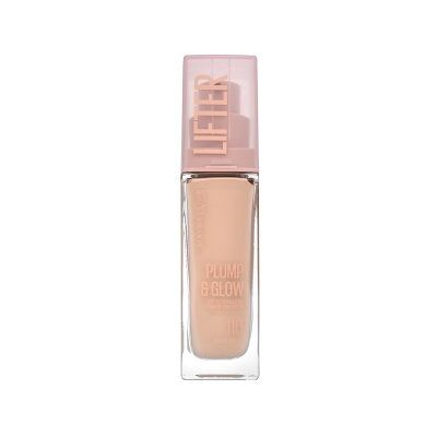 Maybelline Lifter Plump & Glow SPF 15 Foundation fond de ten lichid pentru o piele luminoasă și uniformă 110 30 ml Maybelline Lifter Plump & Glow SPF 15 Foundation fond de ten lichid pentru o piele luminoasă și uniformă 110 30 ml