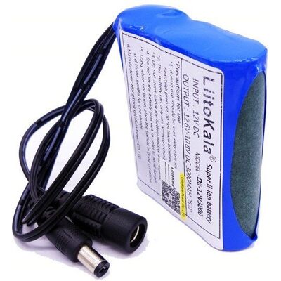 Secutek Baterie reîncărcabilă litiu 12V 3000mAh Secutek Baterie reîncărcabilă litiu 12V 3000mAh
