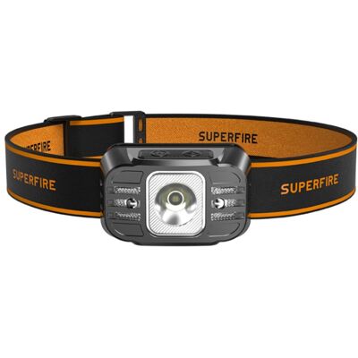 Lanternă frontală Supfire HL75-S LED 5W, 350lm, USB-C, Li-ion Lanternă frontală Supfire HL75-S LED 5W, 350lm, USB-C, Li-ion