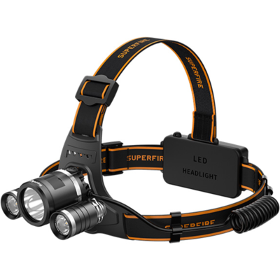 Lanternă frontală LED Supfire HL33 CREE XML-T6 LED 900lm, baterie 4xAA Ni-MH Lanternă frontală LED Supfire HL33 CREE XML-T6 LED 900lm, baterie 4xAA Ni-MH