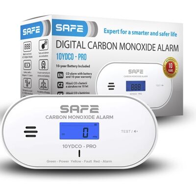 SAFE HOME europe s.r.o. Detector multifuncțional de CO - PRO SAFE HOME europe s.r.o. Detector multifuncțional de CO - PRO