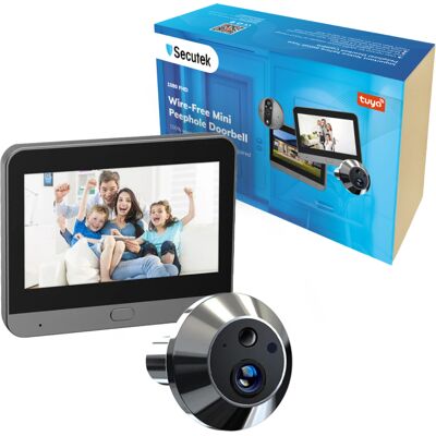 Vizor ușă WiFi Secutek SRT-PD10 Vizor ușă WiFi Secutek SRT-PD10