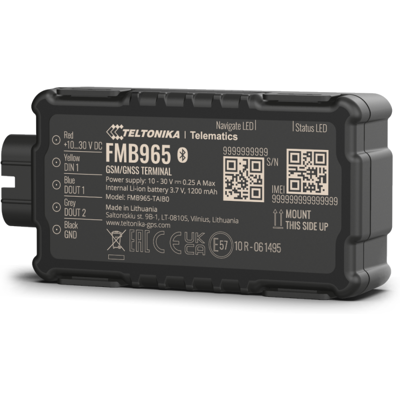 Localizator GPS 2G pentru motociclete Teltonika FMB965 Localizator GPS 2G pentru motociclete Teltonika FMB965