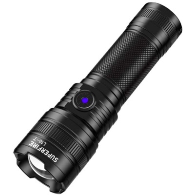 Lanternă reîncărcabilă cu LED-uri Supfire L16-T (900lm, 15W) Lanternă reîncărcabilă cu LED-uri Supfire L16-T (900lm, 15W)