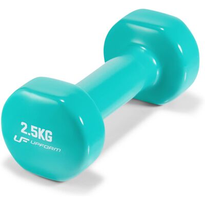 Gantere din vinil UpForm - 2,5 kg - Echipament pentru antrenament de forță Gantere din vinil UpForm - 2,5 kg - Echipament pentru antrenament de forță