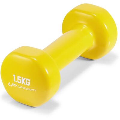 Halteră din vinil 1,5 kg - UpForm Halteră din vinil 1,5 kg - UpForm