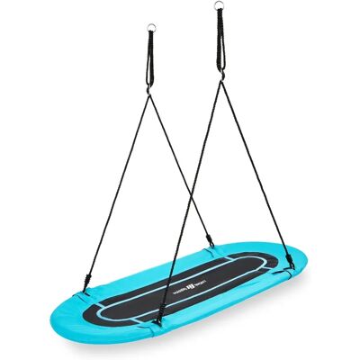 Leagăn tip cuib oval 167 x 71 cm turcoaz - Marbo Sport Leagăn tip cuib oval 167 x 71 cm turcoaz - Marbo Sport