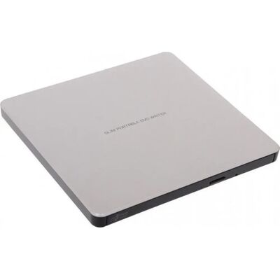 LG GP60NS60 Ultra-Slim Portable DVD Burner and Drive with M-DISC Support argint LG GP60NS60 Ultra-Slim Portable DVD Burner and Drive with M-DISC Support argint