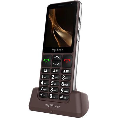 Myphone Bueno Lte Praline Maron - Telefon mobil Myphone Bueno Lte Praline Maron - Telefon mobil