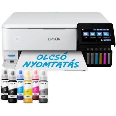 Epson EcoTank L8160 imprimantă foto MFP 1800 fotóra suficient cu cerneală WiFi/USB/LAN Epson EcoTank L8160 imprimantă foto MFP 1800 fotóra suficient cu cerneală WiFi/USB/LAN