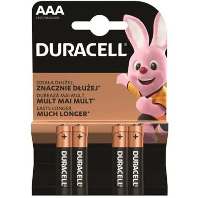 5000394127326 DURACELL Mikro cruza element (AAA) 4buc 5000394127326 DURACELL Mikro cruza element (AAA) 4buc