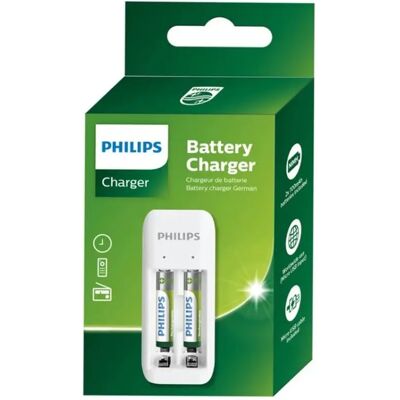 Încărcător de baterii Philips 2xAAA 700mAh - Încărcător Încărcător de baterii Philips 2xAAA 700mAh - Încărcător