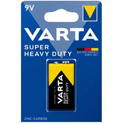Baterie Varta Superlife 9V Zinc-Carbon - Baterie Baterie Varta Superlife 9V Zinc-Carbon - Baterie