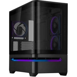 Asus Prime AP202 TG negru + 3 buc ARGB ventilator Asus Prime AP202 TG negru + 3 buc ARGB ventilator