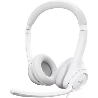 5099206107304 LOGITECH Stereo Headset H390 alb 5099206107304 LOGITECH Stereo Headset H390 alb