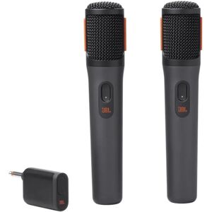 JBL PartyBox cablu fără negru mikrofon negru 2buc JBL PartyBox cablu fără negru mikrofon negru 2buc
