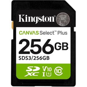 Kingston Canvas Select Plus 256GB SDXC 30 MB/s SDS3/256GB Kingston Canvas Select Plus 256GB SDXC 30 MB/s SDS3/256GB