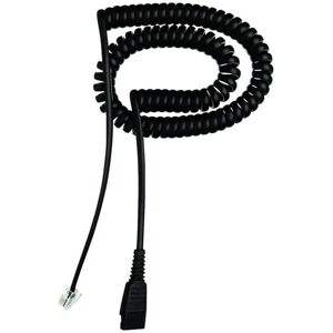 JABRA Quick Disconnect RJ-10 Convertor Negru 2m 8800-01-01 JABRA Quick Disconnect RJ-10 Convertor Negru 2m 8800-01-01