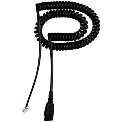 5706991002027 JABRA Quick Disconnect RJ-10 Convertor Negru 2m 8800-01-01 5706991002027 JABRA Quick Disconnect RJ-10 Convertor Negru 2m 8800-01-01