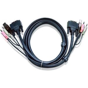 Aten 5M USB DVI-D Dual Link KVM Cable 2L-7D05UD Aten 5M USB DVI-D Dual Link KVM Cable 2L-7D05UD