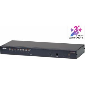 Aten 8-Port Multi-Interface (DisplayPort HDMI DVI VGA) Cat 5 KVM Switch KH1508A Aten 8-Port Multi-Interface (DisplayPort HDMI DVI VGA) Cat 5 KVM Switch KH1508A