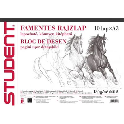 5997361540427 ICO Student A3 10lapos caiet de schițe 5997361540427 ICO Student A3 10lapos caiet de schițe