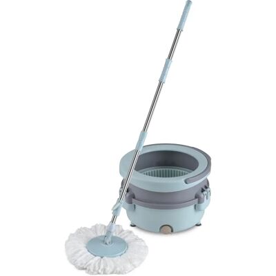 Lamart LT8054 - Set de mop rotativ din microfibră - Curățarea podelelor interioare Lamart LT8054 - Set de mop rotativ din microfibră - Curățarea podelelor interioare