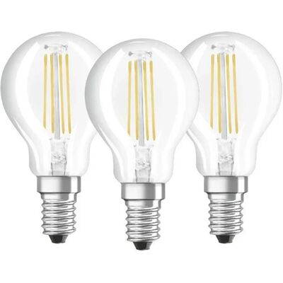 OSRAM 4W E14 470lm 4000K 4058075819733 3 bucăţi set OSRAM 4W E14 470lm 4000K 4058075819733 3 bucăţi set