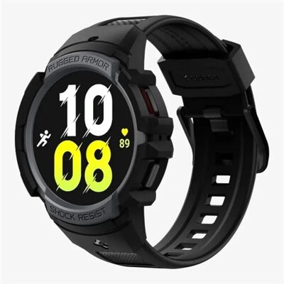 SPIGEN Samsung Watch 4 40 mm SPIGEN RUGGED ARMOR PRO curea de înlocuire unic méret, ütésállóság + silicon keret, SÖTÉTSZÜRKE SPIGEN Samsung Watch 4 40 mm SPIGEN RUGGED ARMOR PRO curea de înlocuire unic méret, ütésállóság + silicon keret, SÖTÉTSZÜRKE