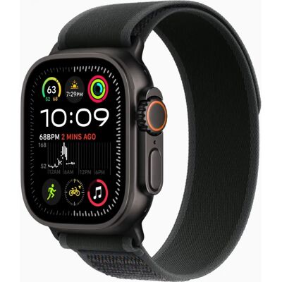Apple Watch Ultra 2 v2 Cellular 49mm negru titan toc - teren curea M/L negru Apple Watch Ultra 2 v2 Cellular 49mm negru titan toc - teren curea M/L negru