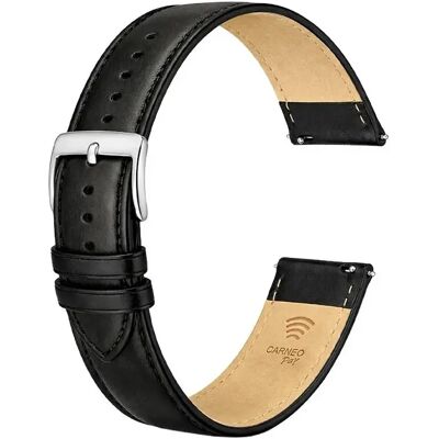 CARNEO Pay fizetőszíj Piele 22mm negru CARNEO Pay fizetőszíj Piele 22mm negru