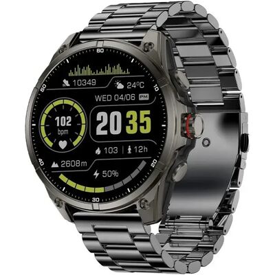 CARNEO GTR eXpedition GPS Titan SmartWatch negru metal curea CARNEO GTR eXpedition GPS Titan SmartWatch negru metal curea