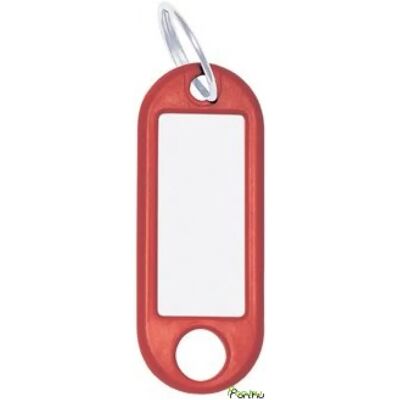 4003801731636 WEDO Kulcscímke 10 buc roșu 4003801731636 WEDO Kulcscímke 10 buc roșu