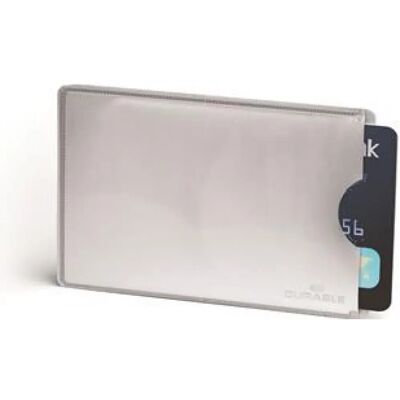 4005546981901 DURABLE Bankkártyatartó 1 buc RFID cu protecție argint 4005546981901 DURABLE Bankkártyatartó 1 buc RFID cu protecție argint