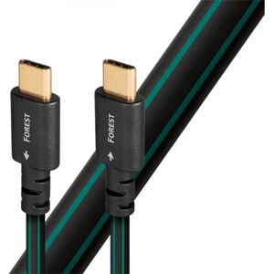 AUDIOQUEST USB 2.0 Type C Conector Negru-Verde 75cm USBFOR20.75CC AUDIOQUEST USB 2.0 Type C Conector Negru-Verde 75cm USBFOR20.75CC