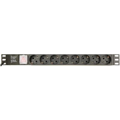 8716309116800 GEMBIRD EG-PDU-014-C14 de rețea splitter 8 priză 1U 16A C14 3m negru 8716309116800 GEMBIRD EG-PDU-014-C14 de rețea splitter 8 priză 1U 16A C14 3m negru