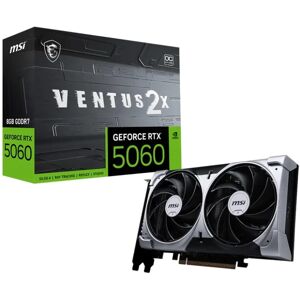 MSI VENTUS 2X OC GeForce RTX 5060 8GB GDDR7 DLSS4 MSI VENTUS 2X OC GeForce RTX 5060 8GB GDDR7 DLSS4