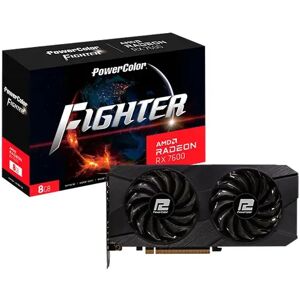 PowerColor RX7600 8G-F/V2 Radeon RX 7600 8GB GDDR6 Fighter PCIE PowerColor RX7600 8G-F/V2 Radeon RX 7600 8GB GDDR6 Fighter PCIE